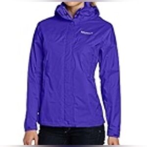 Marmot Hiking Rain Jacket Purple Size Large
